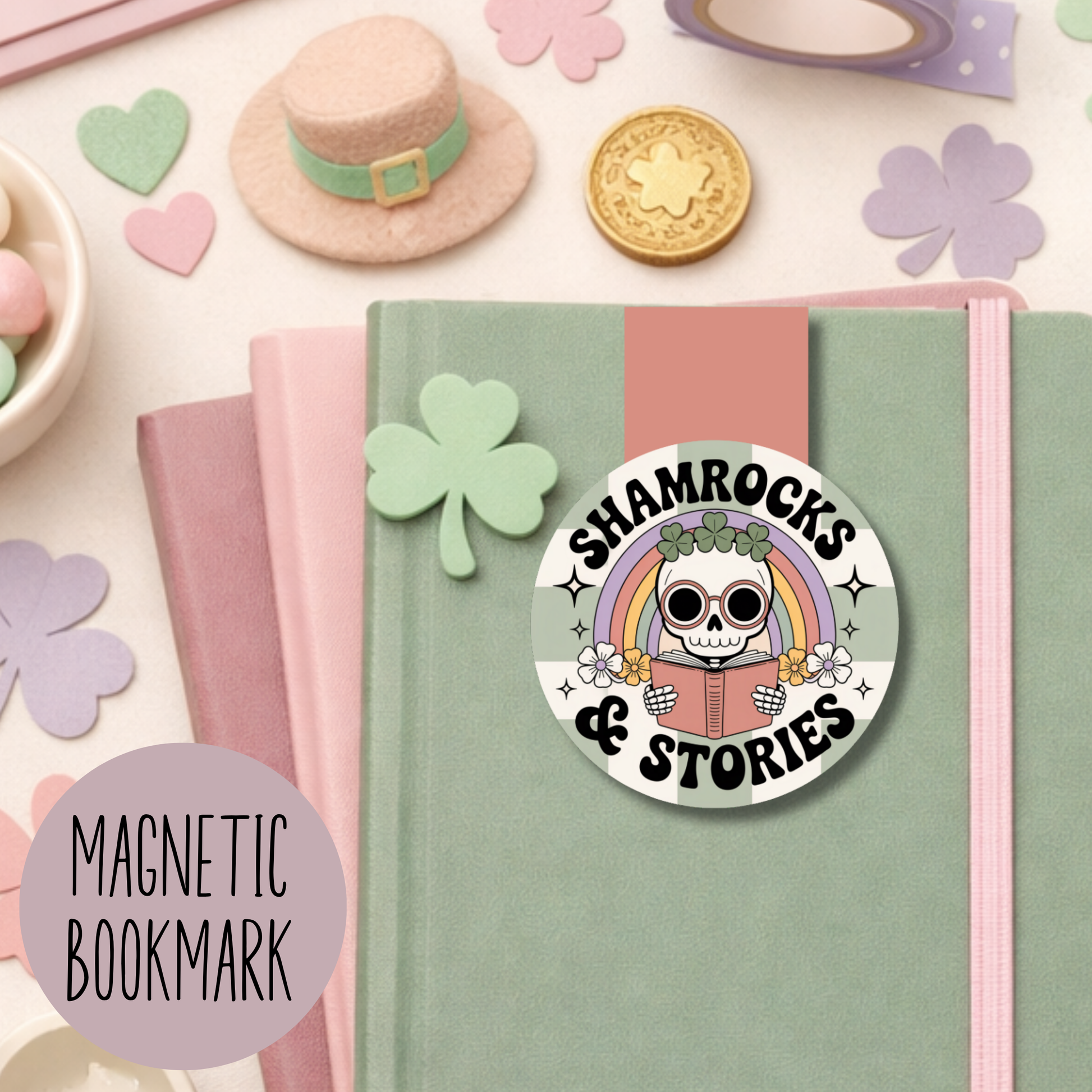 St Patricks Day Magnetic Bookmark