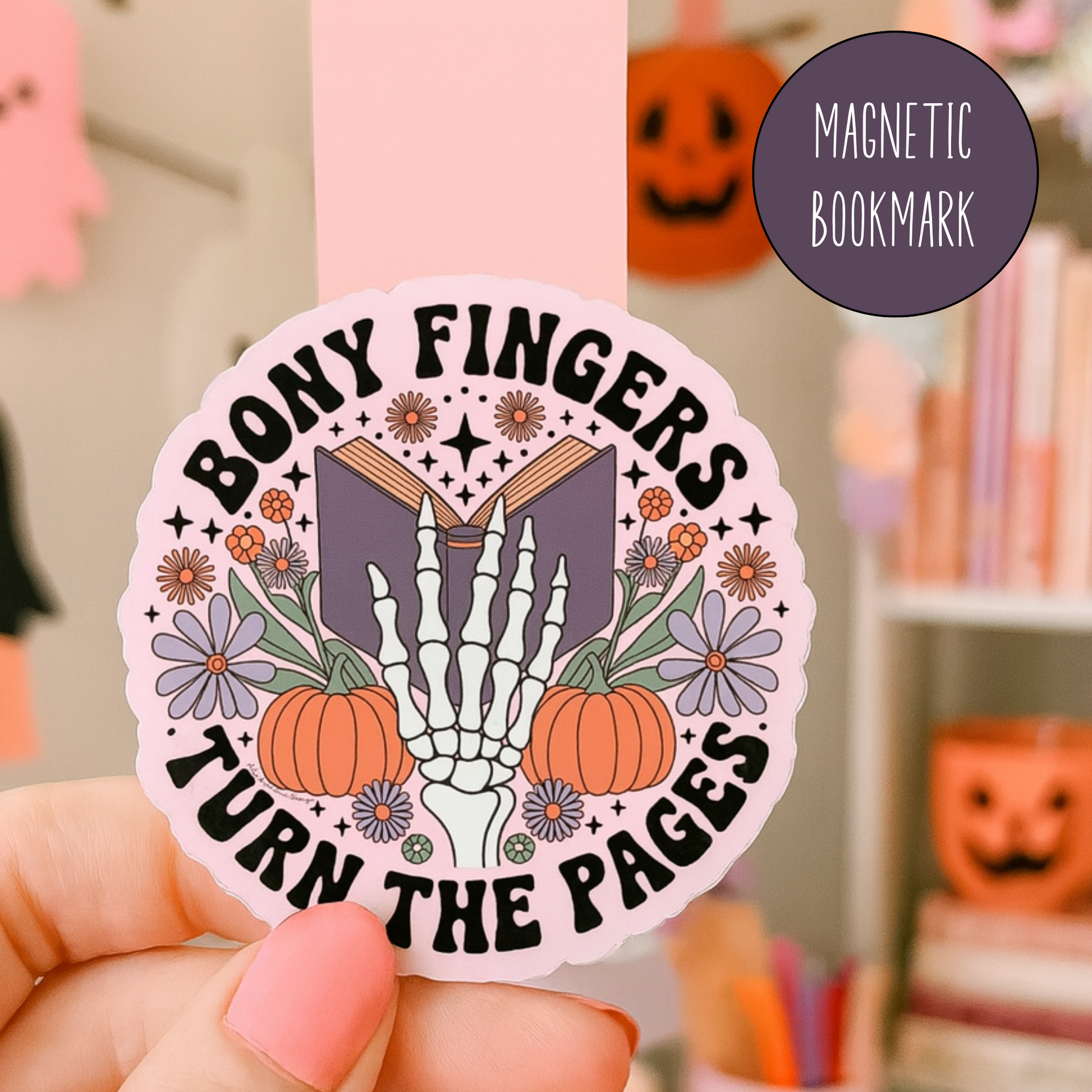 Halloween Magnetic Bookmark