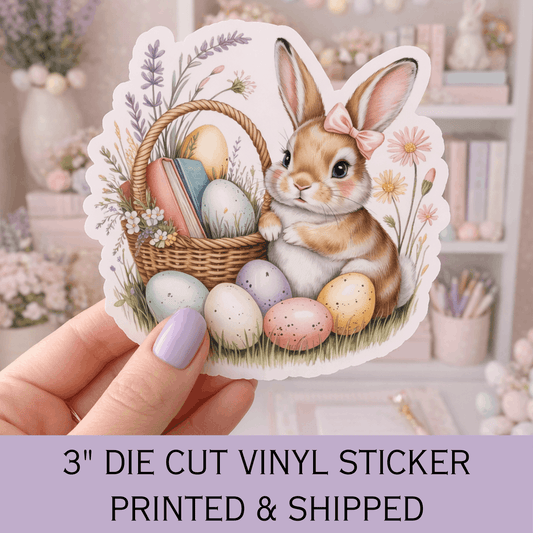 Easter Bookish Sticker