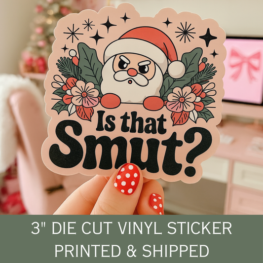 Smut Christmas Stickers
