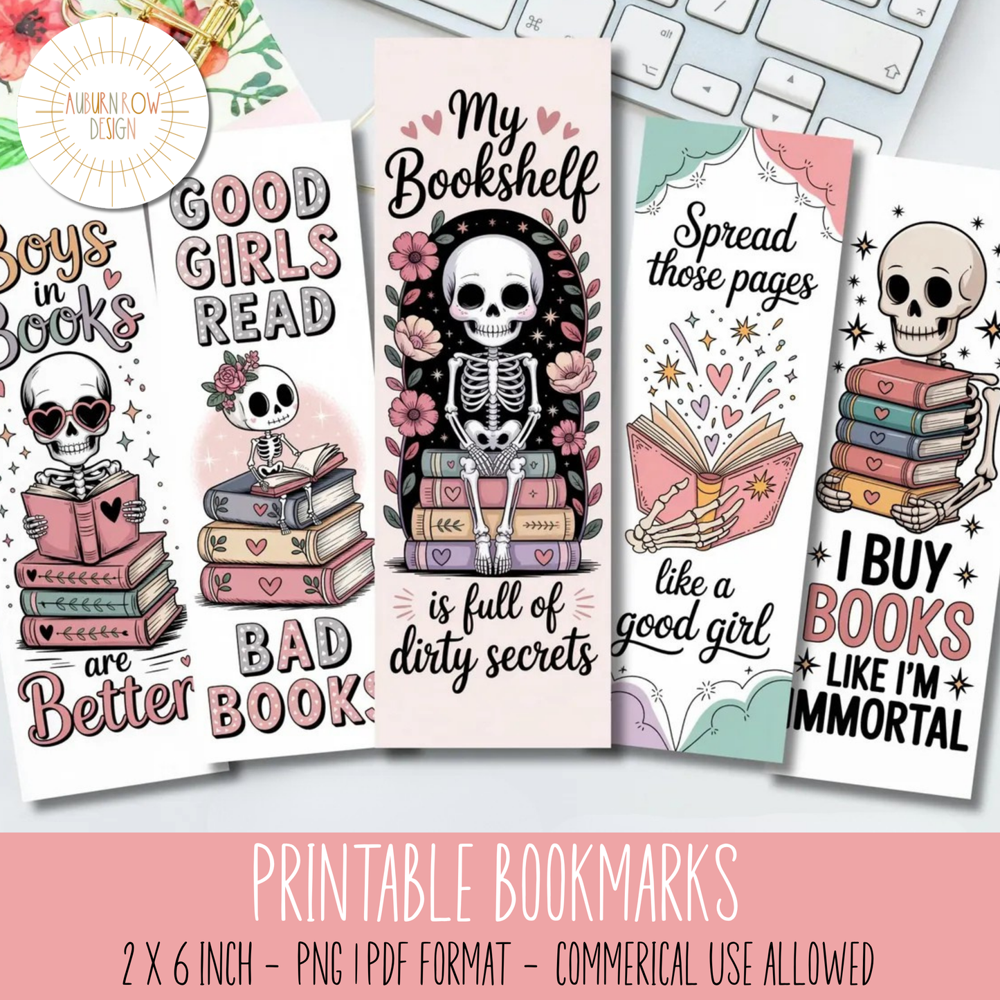 Printable Smut Bookmarks