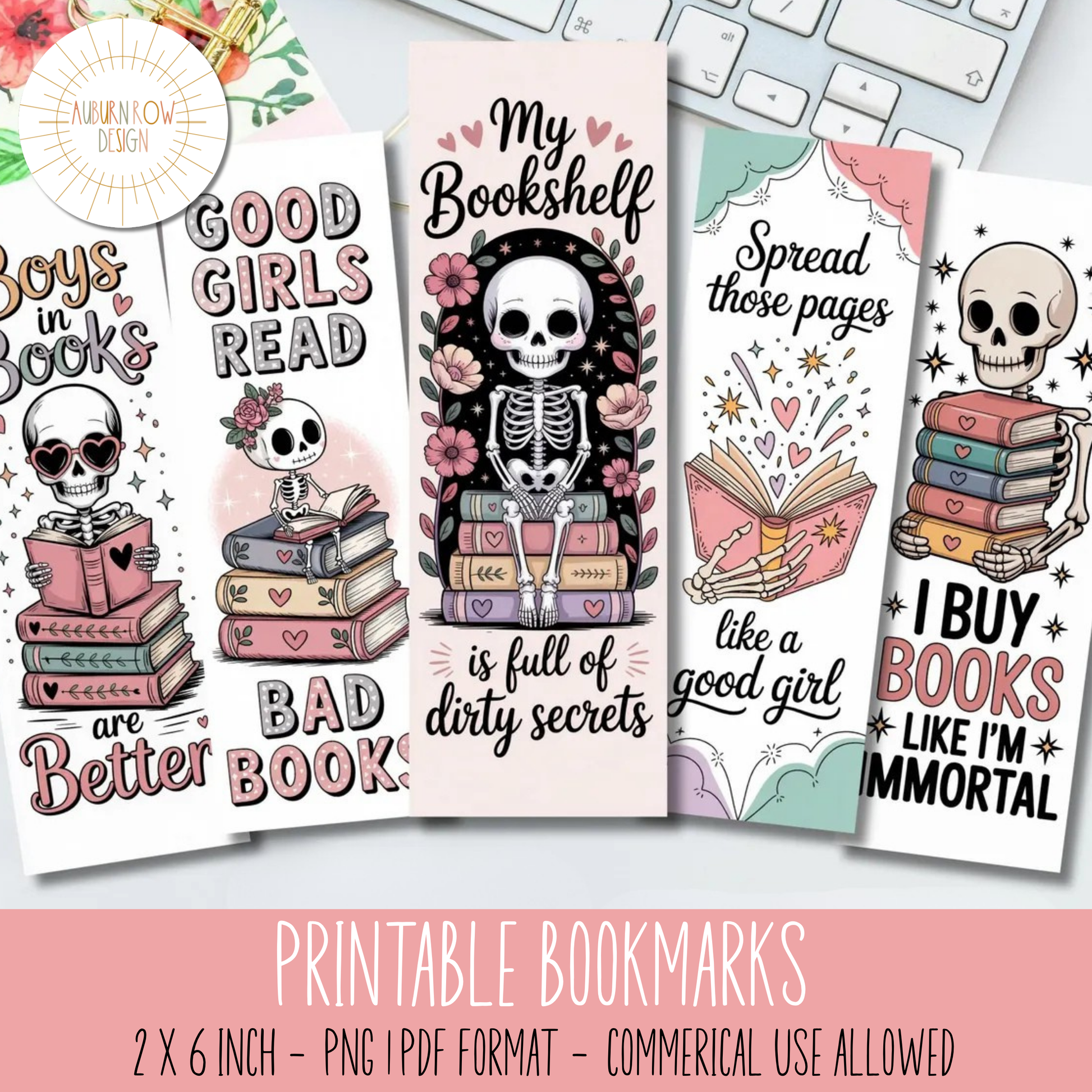 Printable Smut Bookmarks