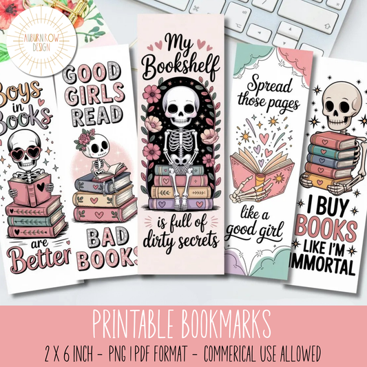Printable Smut Bookmarks