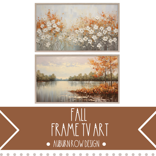 Fall Landscape TV Art