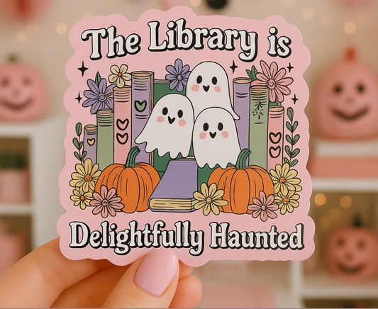 Halloween Bookish Sticker