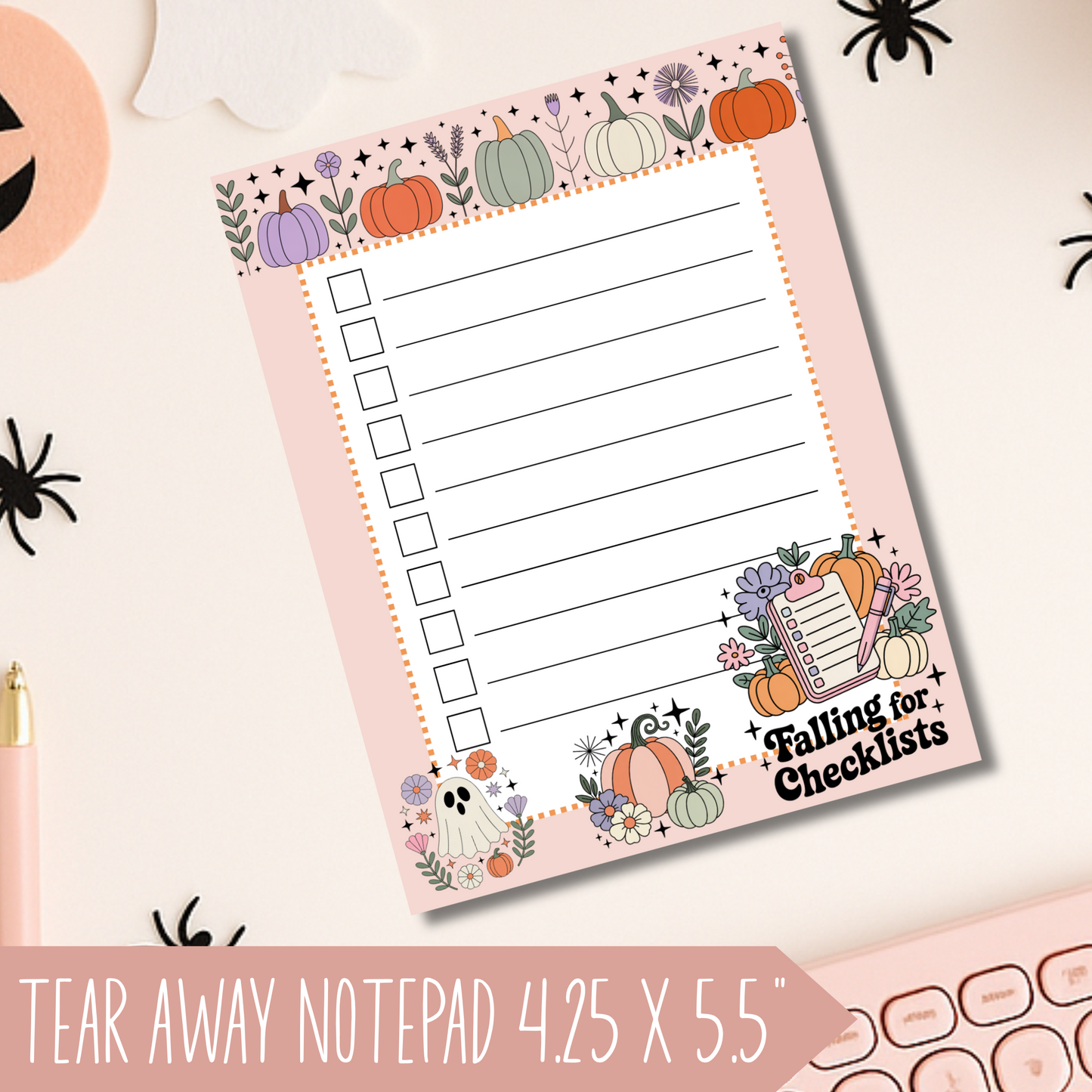 Halloween Notepad