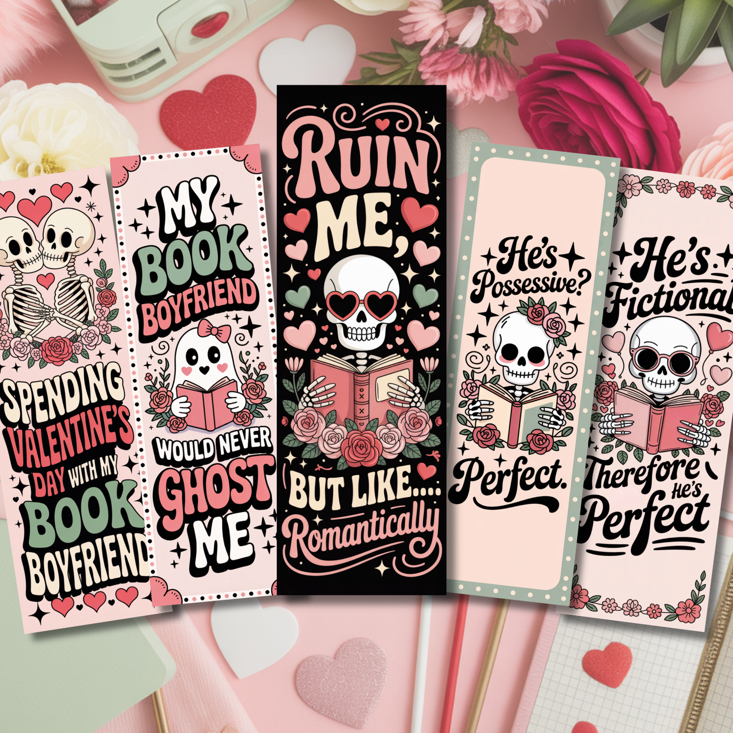 Valentines Day Bookmarks
