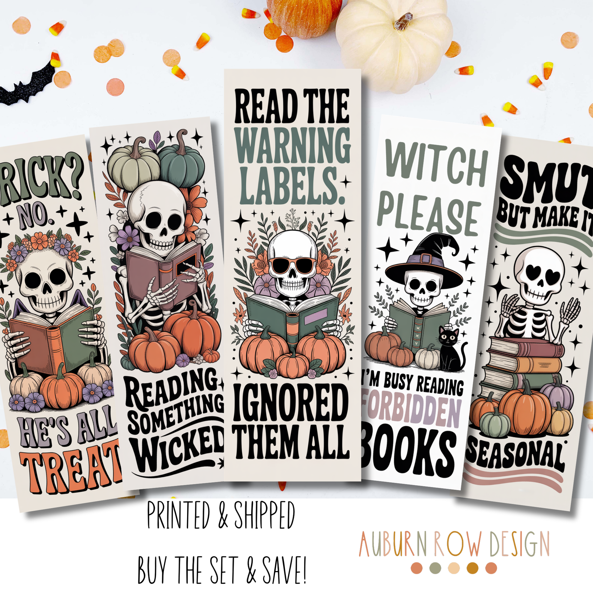 Halloween Smut Bookmarks