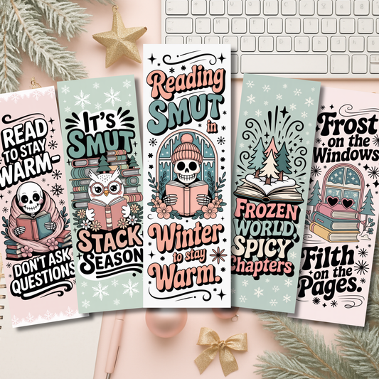 Winter Smut Bookmarks
