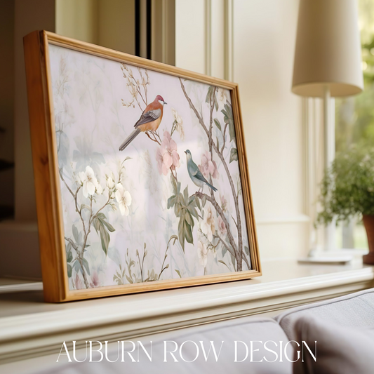 Chinoiserie Bird Wall Art