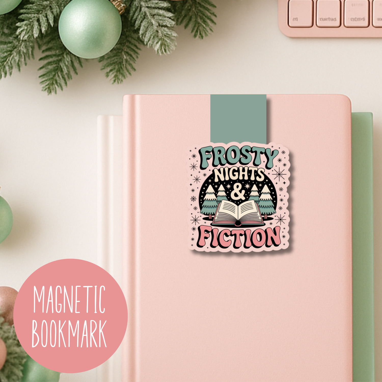 Christmas Magnetic Bookmark