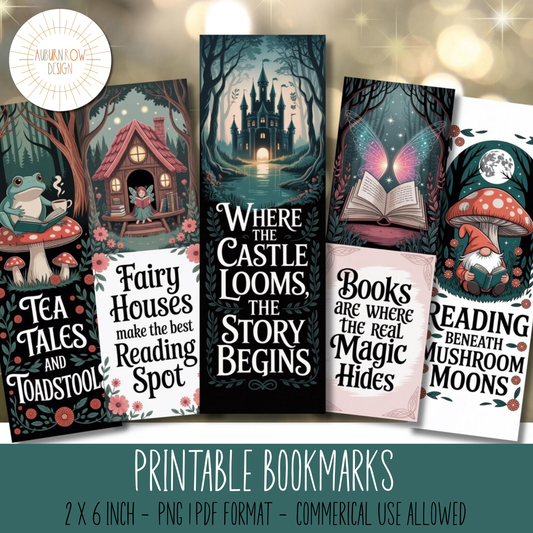Printable Fantasy Bookmarks
