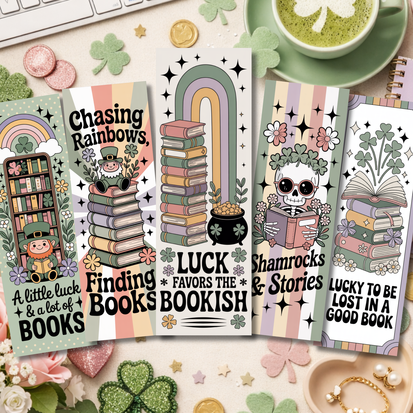 St Patrick's Day Bookmark