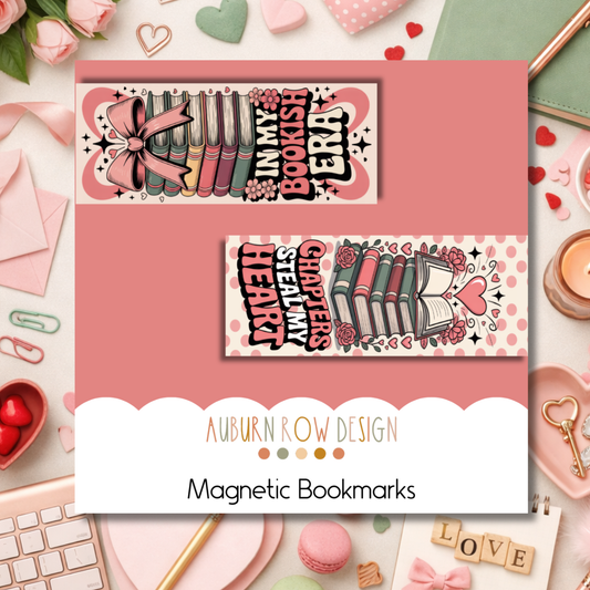 Valentines Day Magnetic Bookmarks