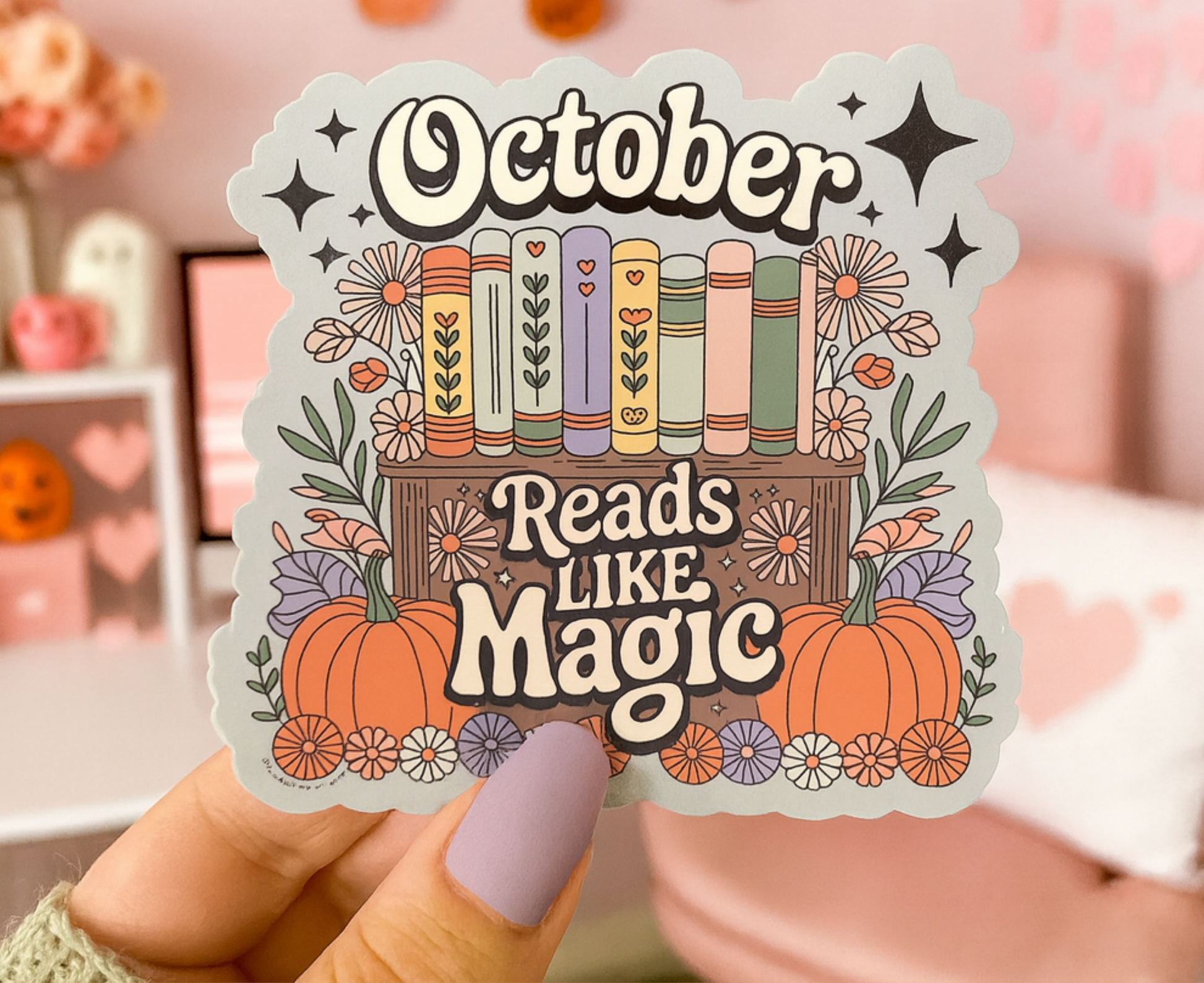 Fall Bookish Stickers