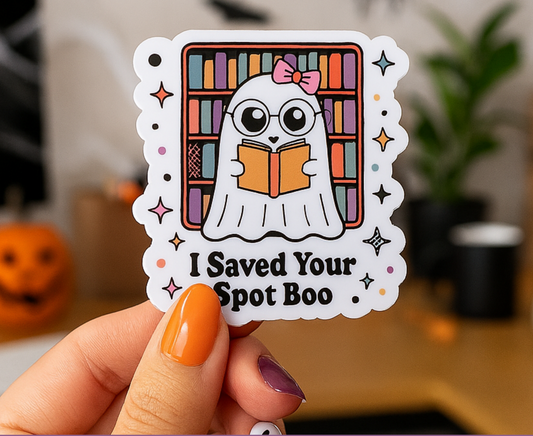 Halloween Bookish Sticker