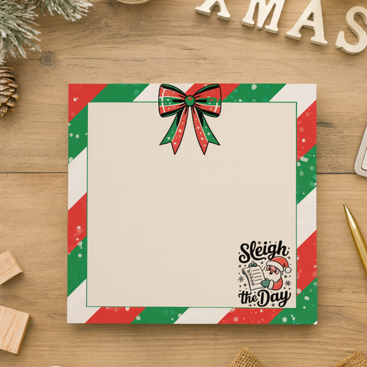 Christmas Notepad