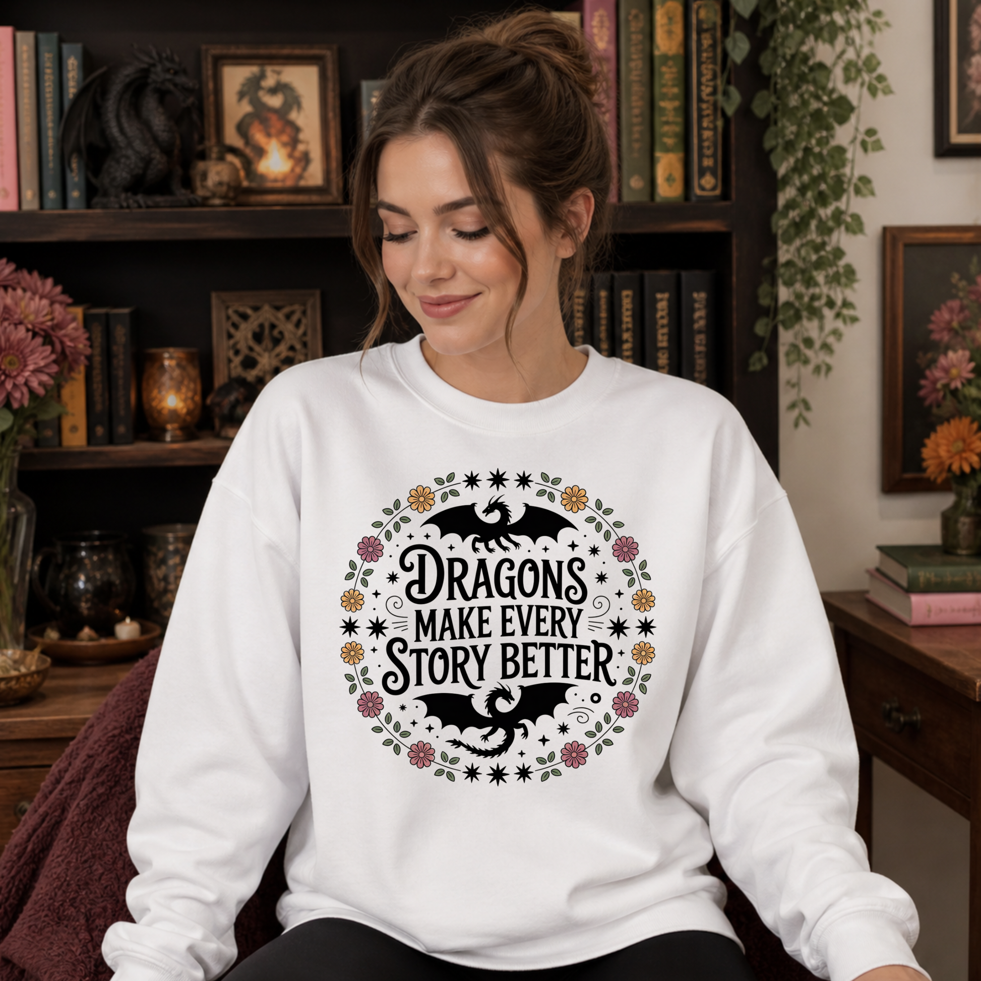 Dragon Romantasy Sweatshirt