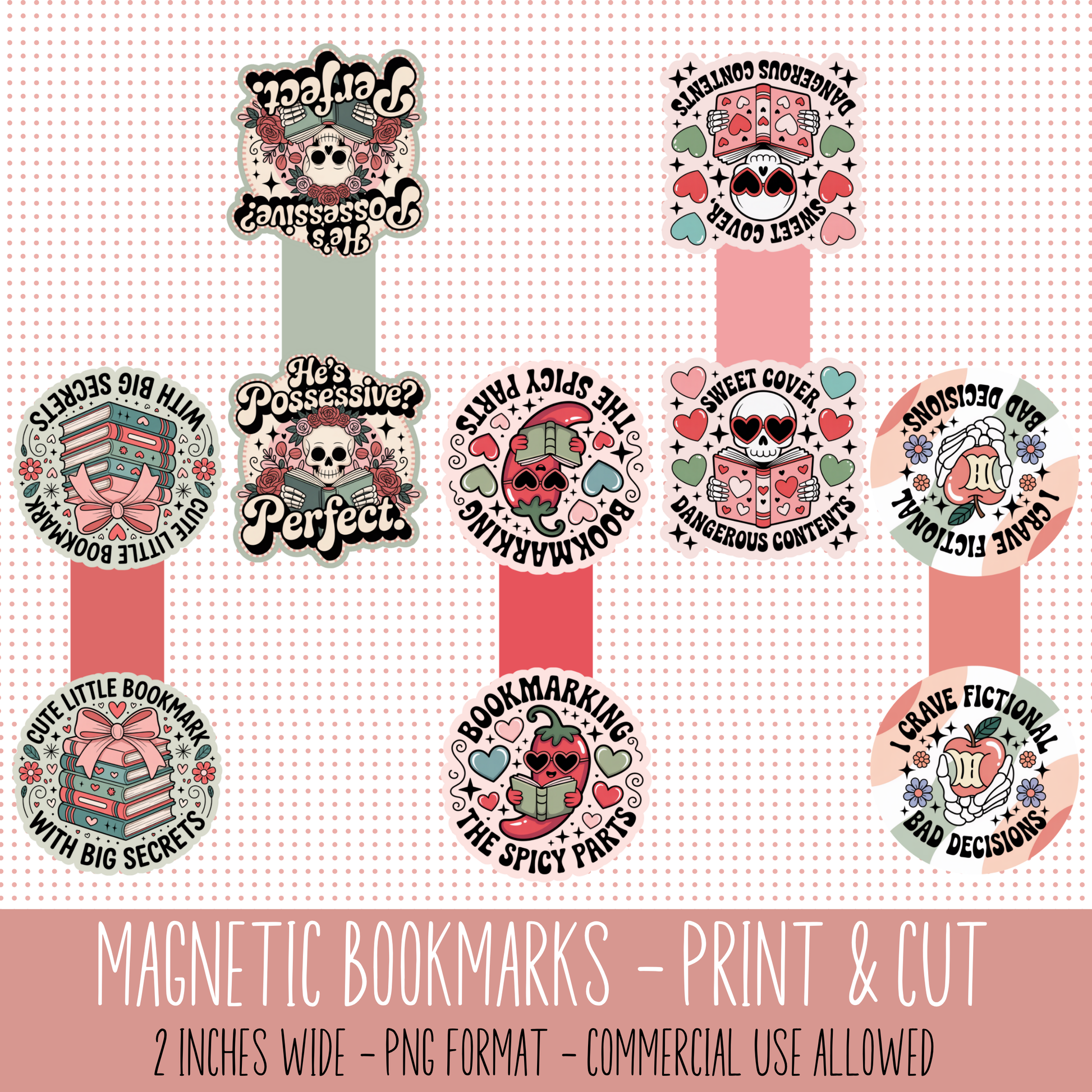 Magnetic Bookmark PNG