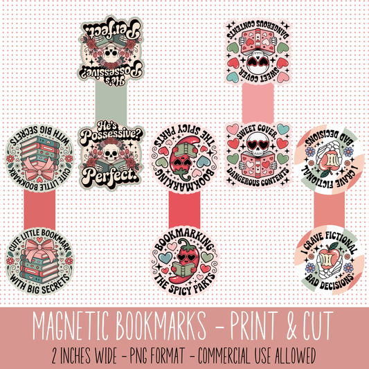 Magnetic Bookmark PNG