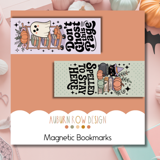 Halloween Magnetic Bookmark