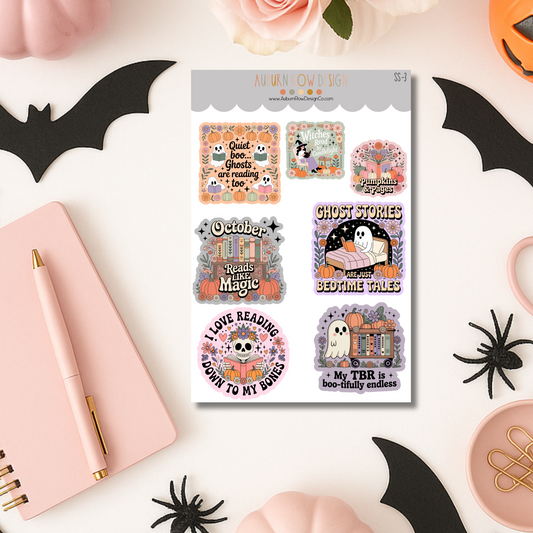 Cottagecore Halloween Stickers