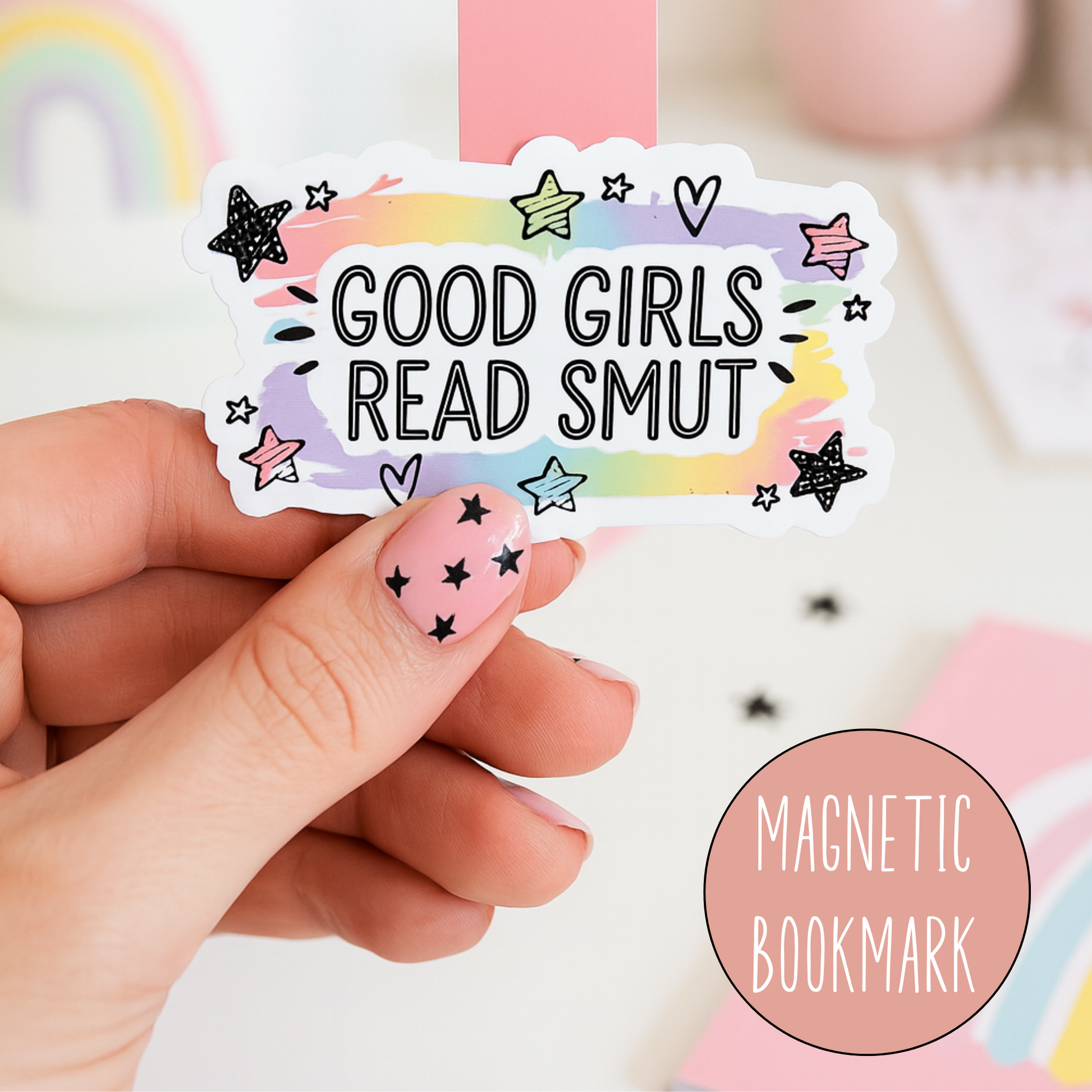 Smut Magnetic Bookmark