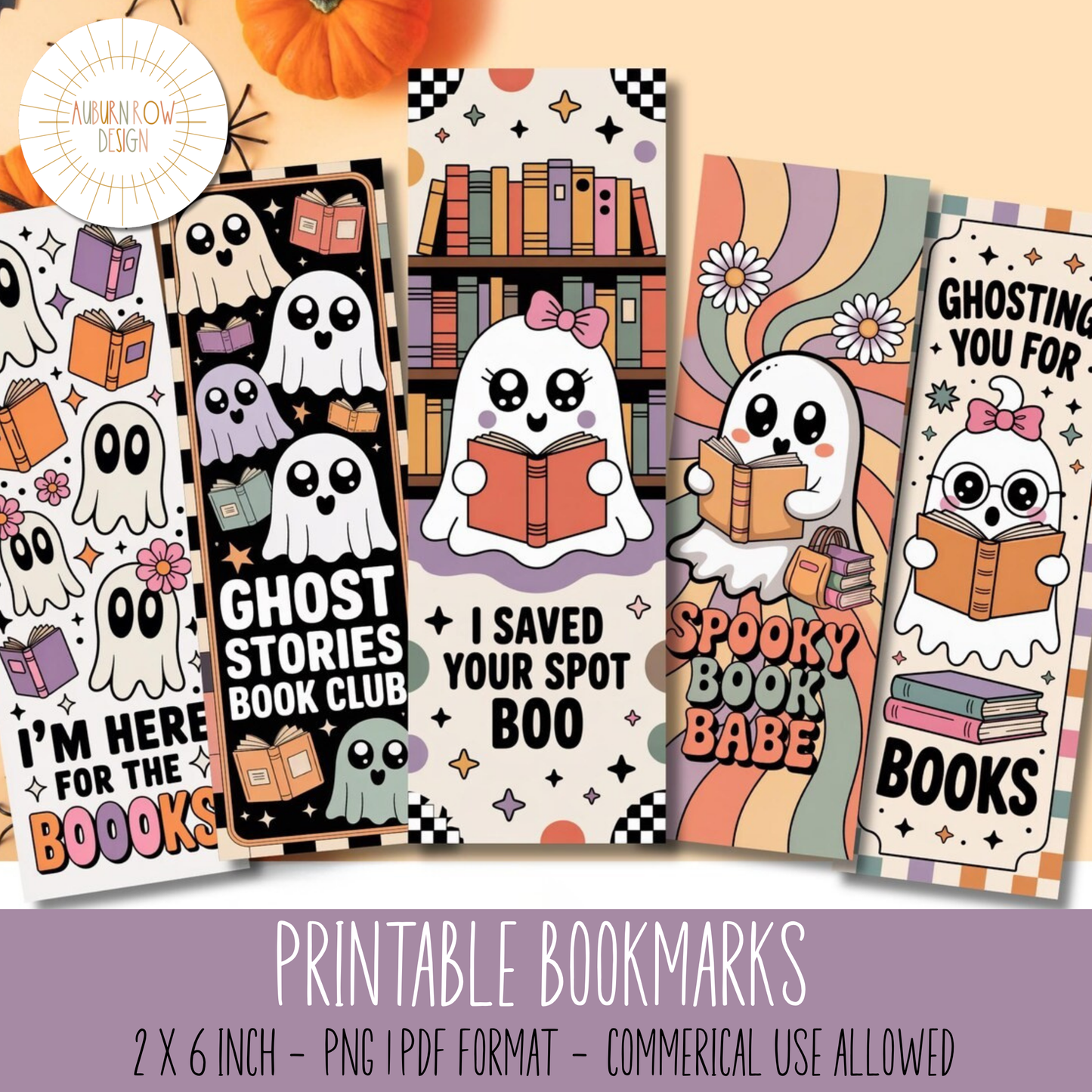 Printable Halloween Bookmarks