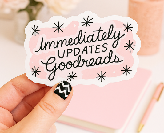 Goodreads Sticker
