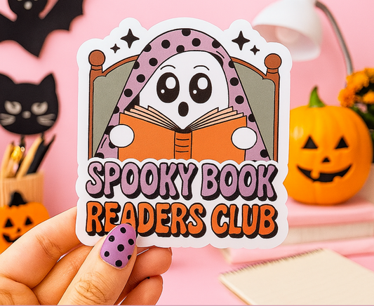 Halloween Bookish Sticker