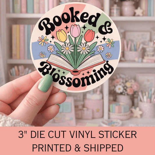 Spring Bookish Sticker