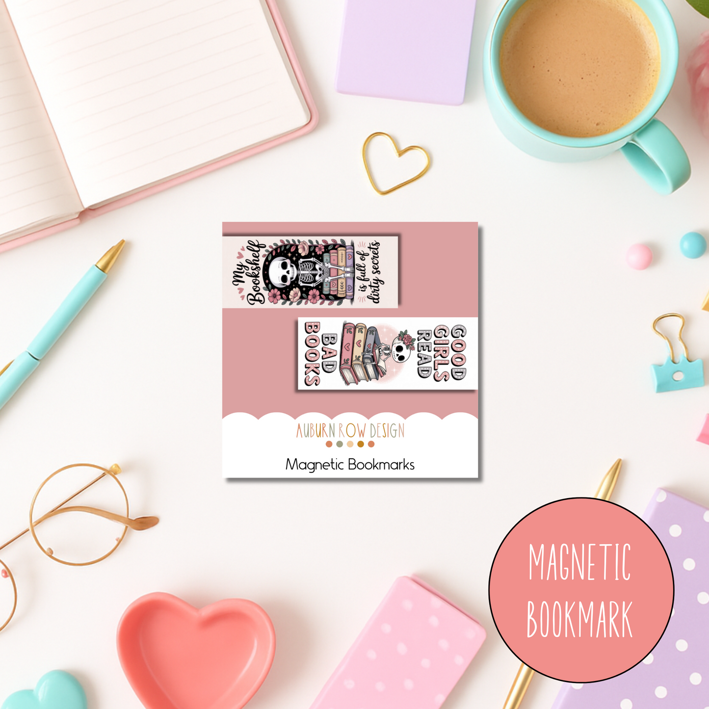 Smut Reader Magnetic Bookmarks