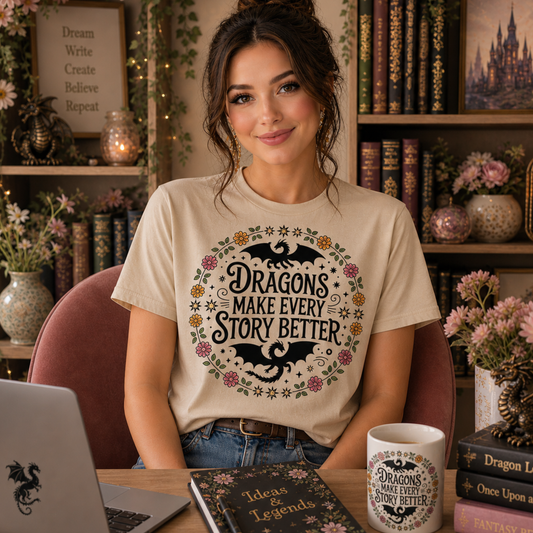 Romantasy Dragon Shirt