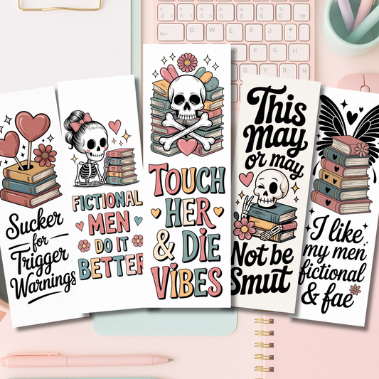 Dark Romance Bookmarks