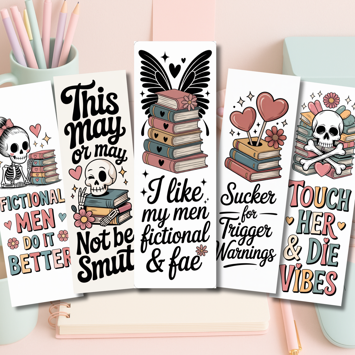 Dark Romance Bookmarks
