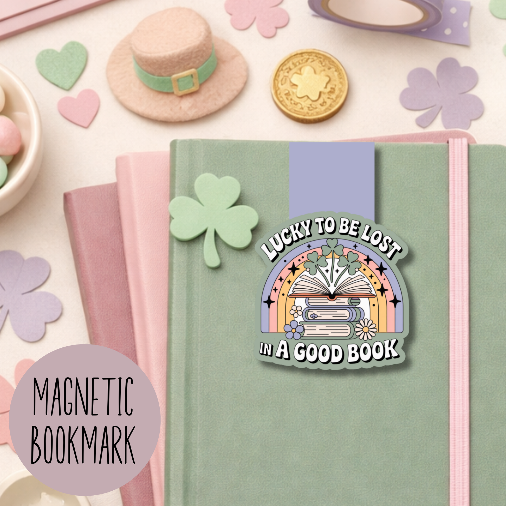 St Patricks Day Magnetic Bookmark