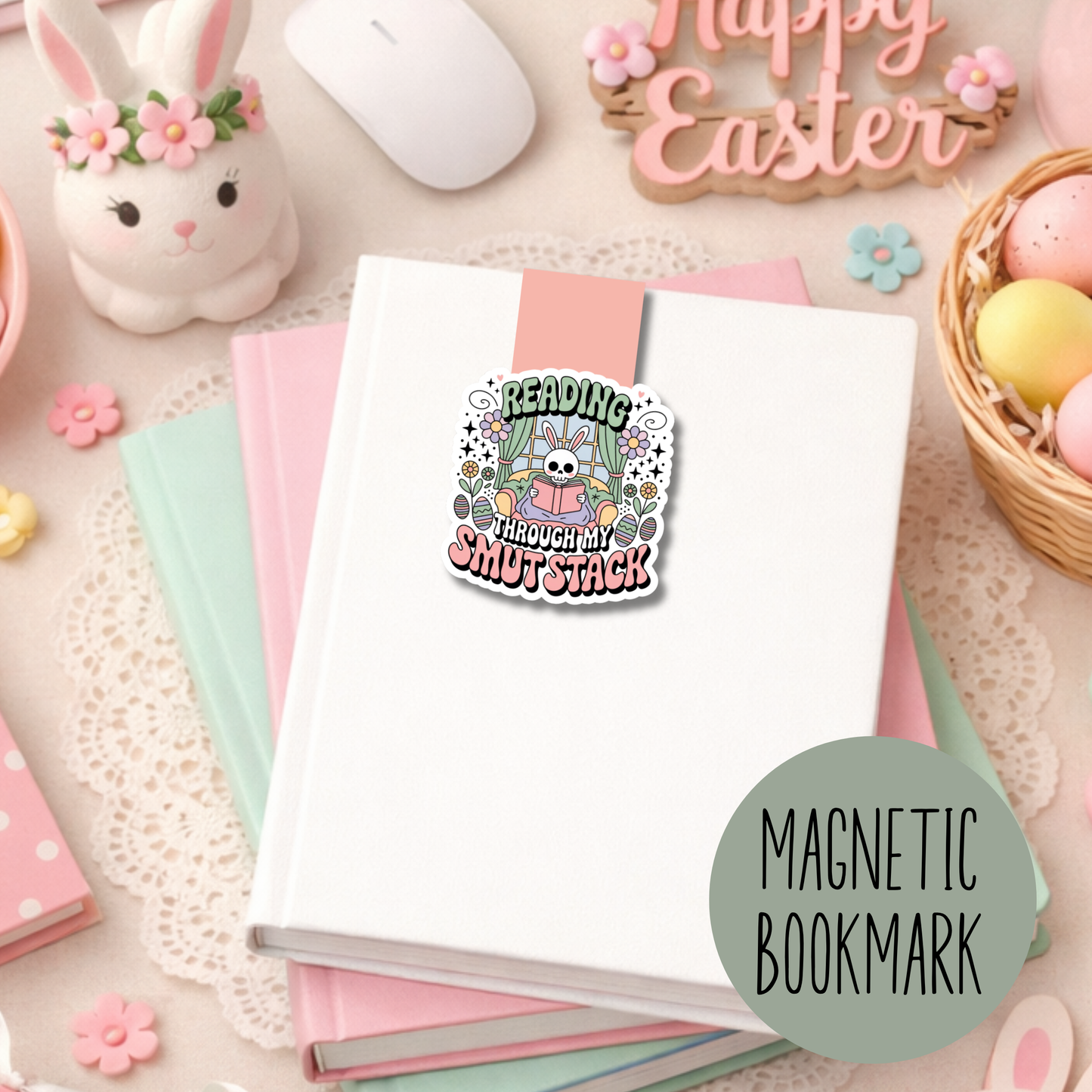 Easter Magnetic Bookmark