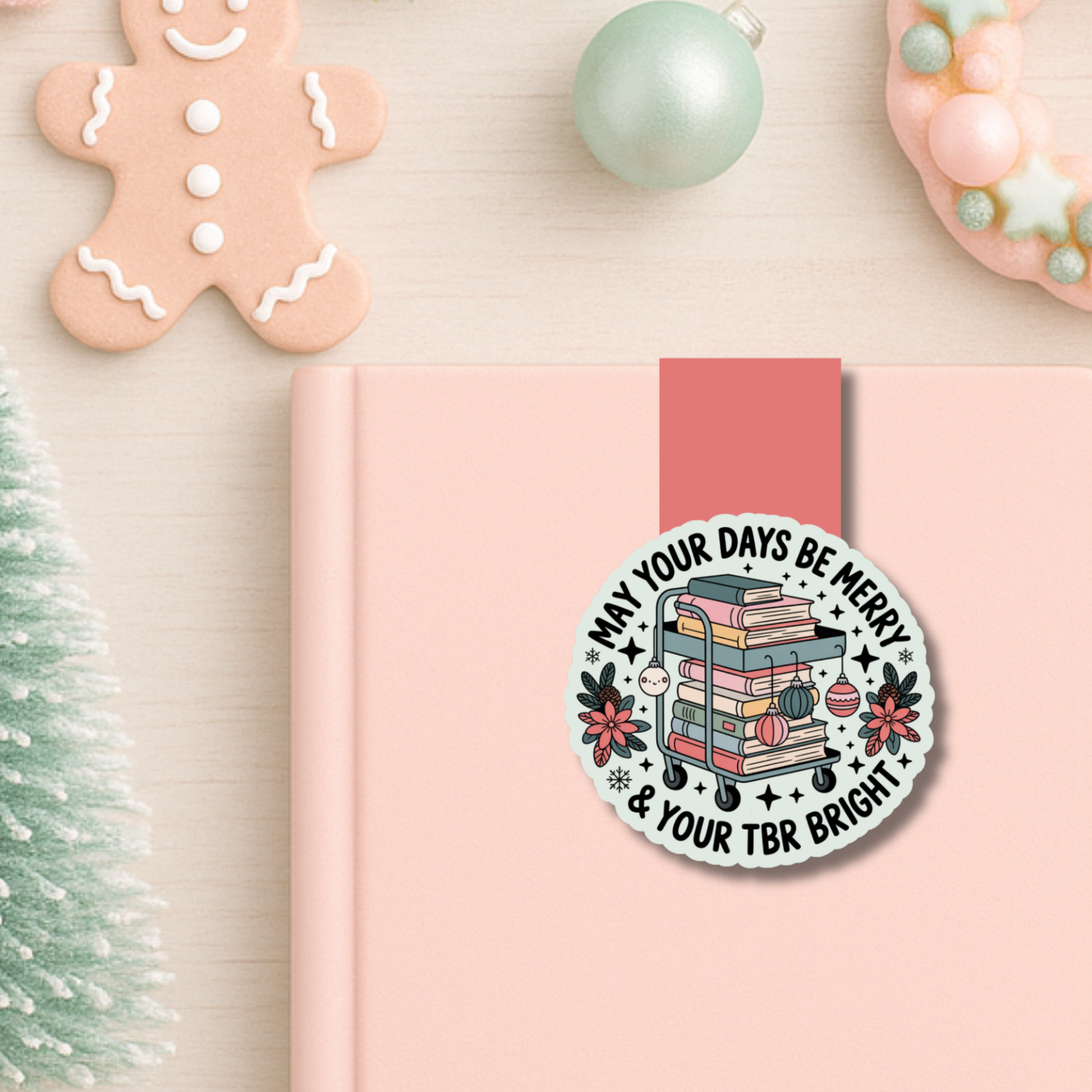 Christmas Magnetic Bookmark