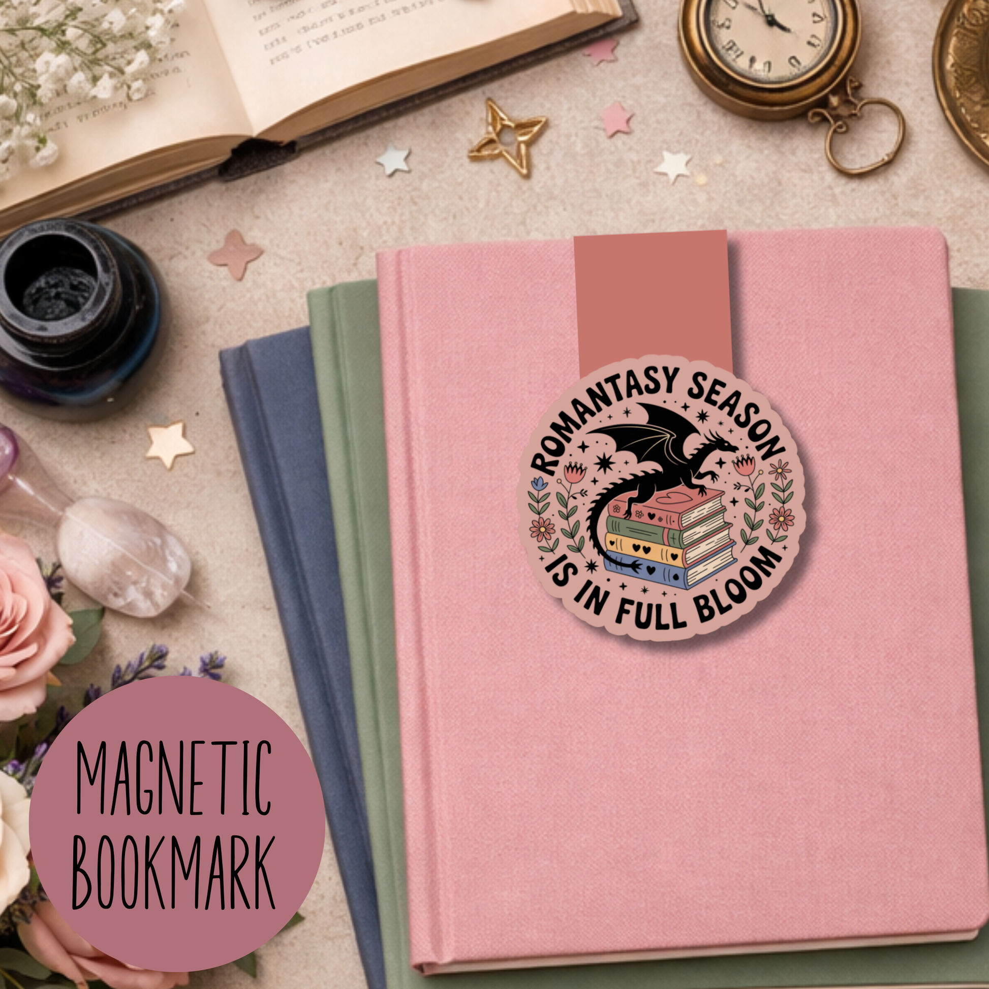 Dragon Magnetic Bookmark