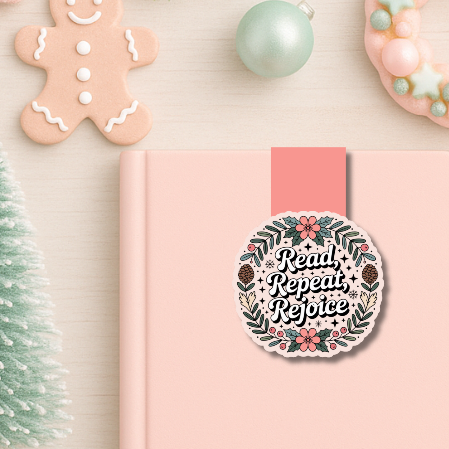 Christmas Magnetic Bookmark 