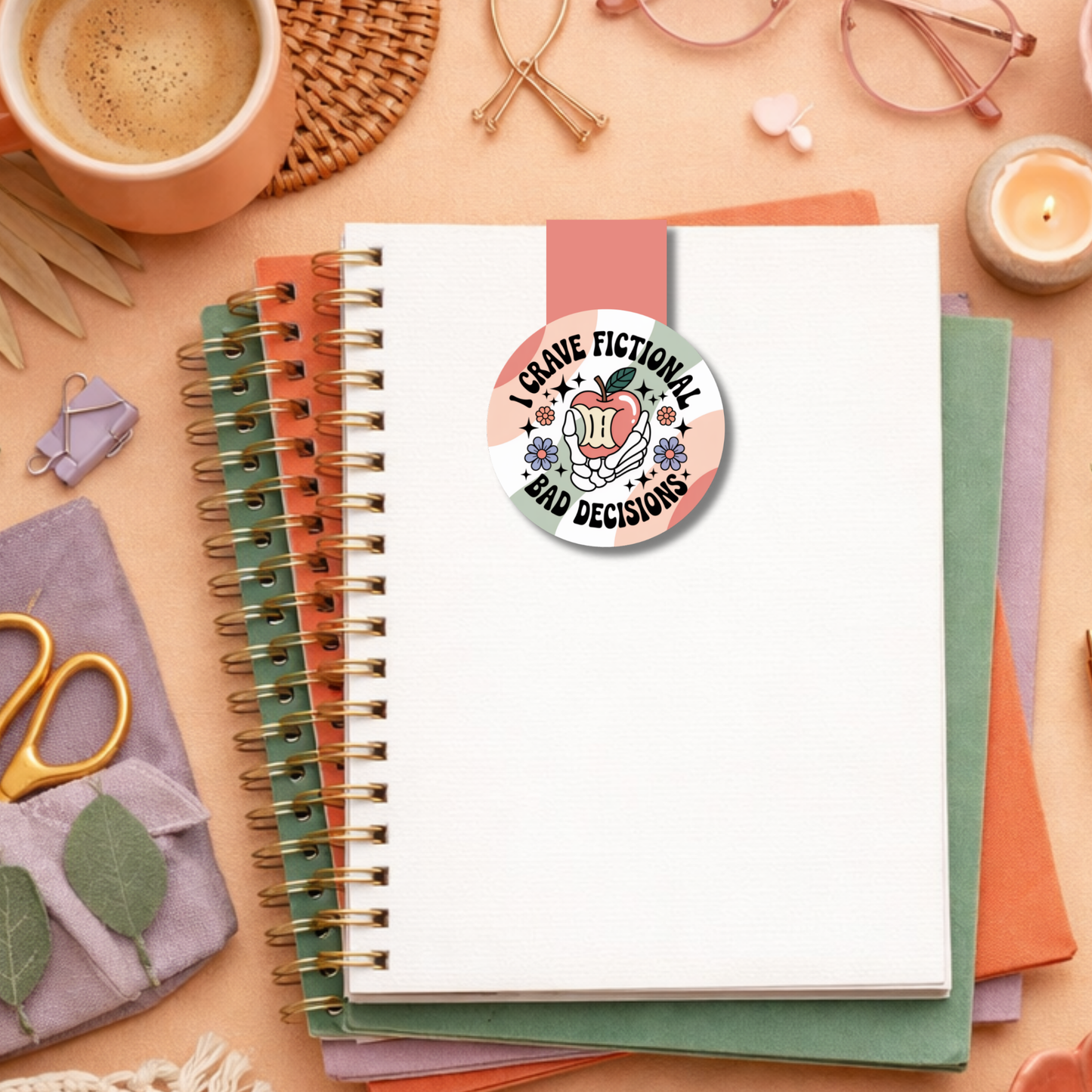 Magnetic Bookmark PNG