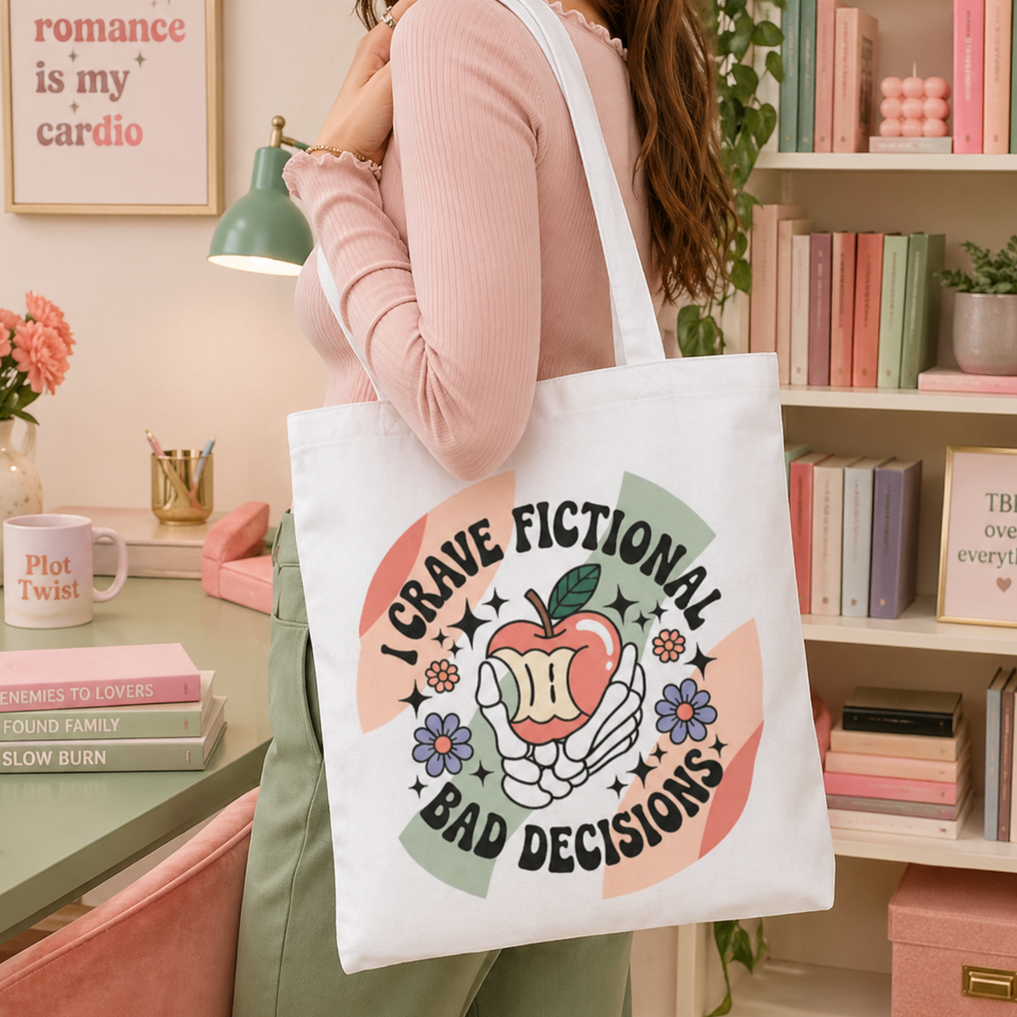 Dark Romance Tote Bag