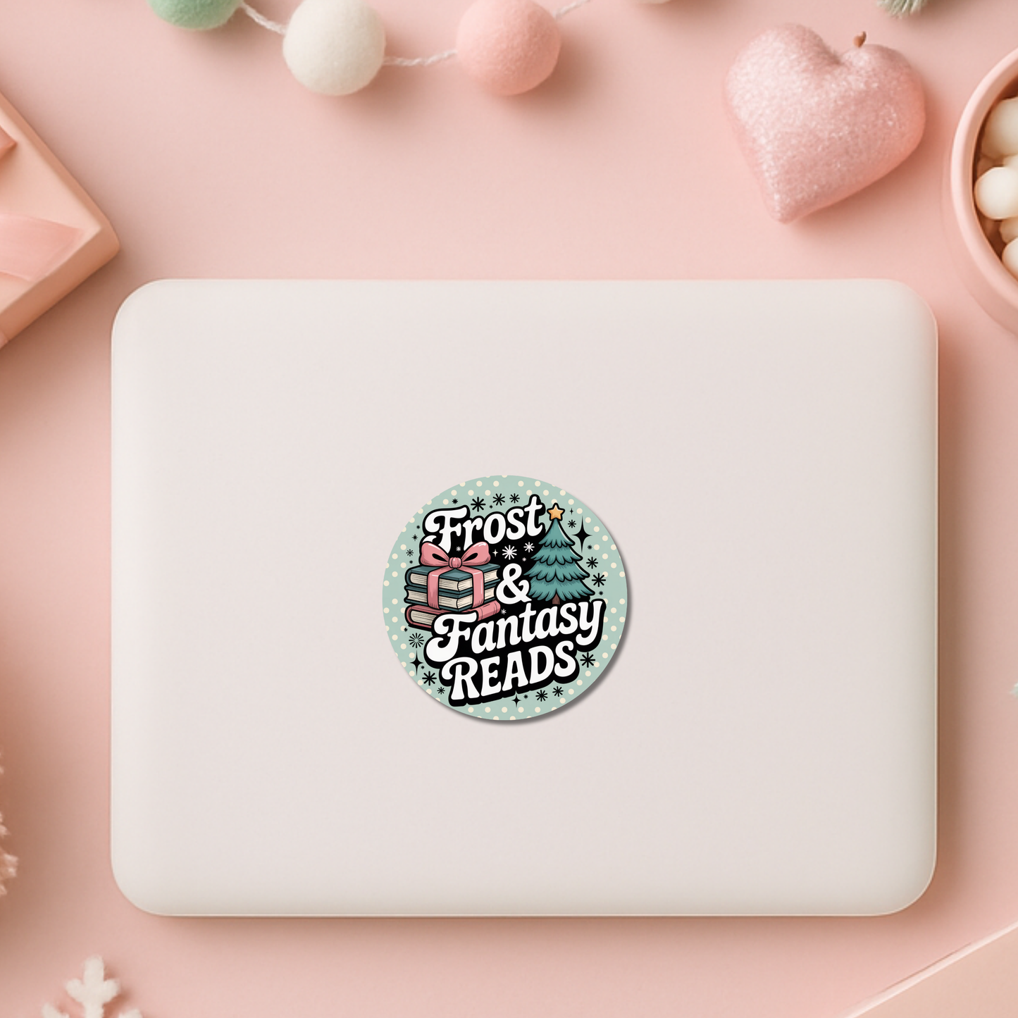 Christmas Bookish Stickers