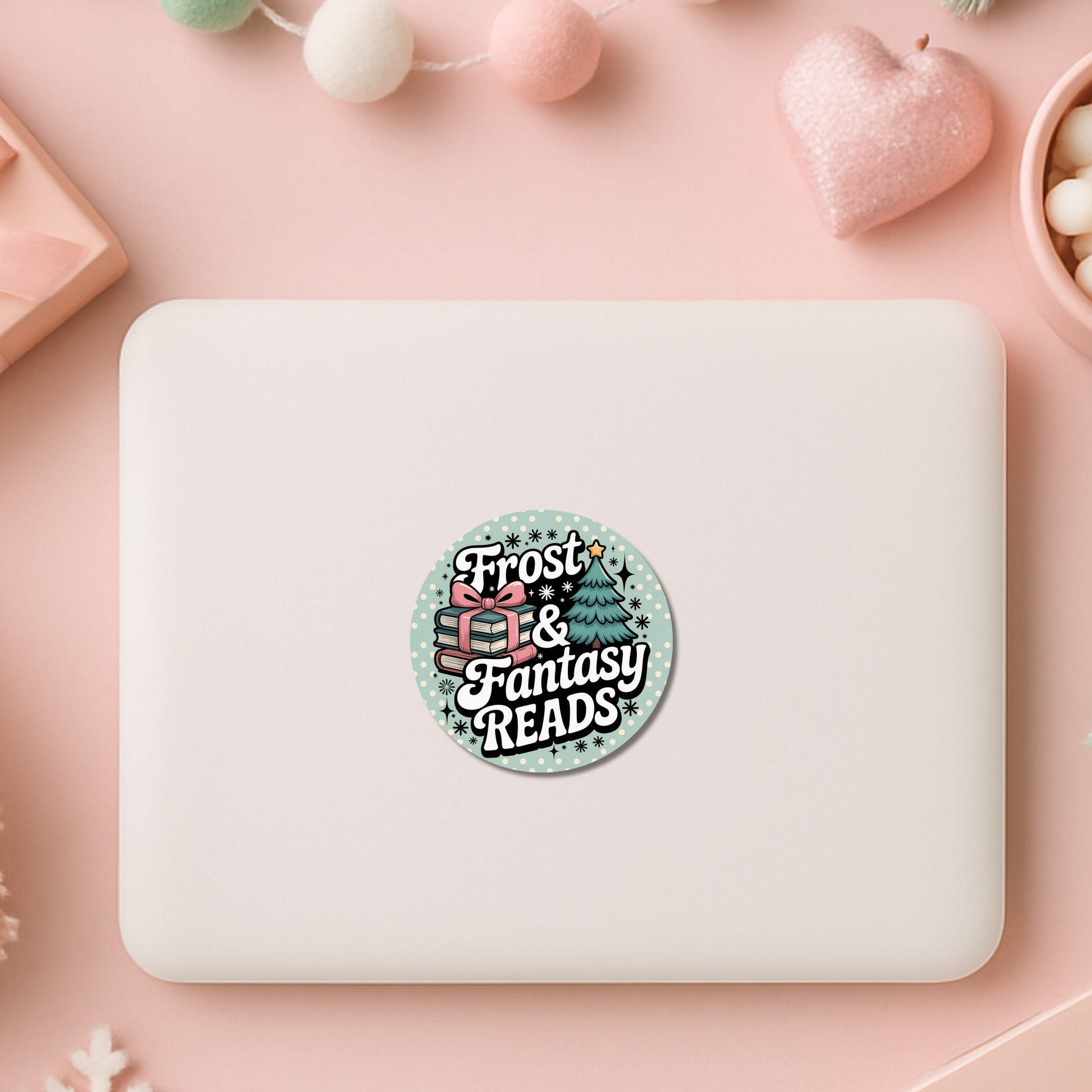 Christmas Bookish Stickers