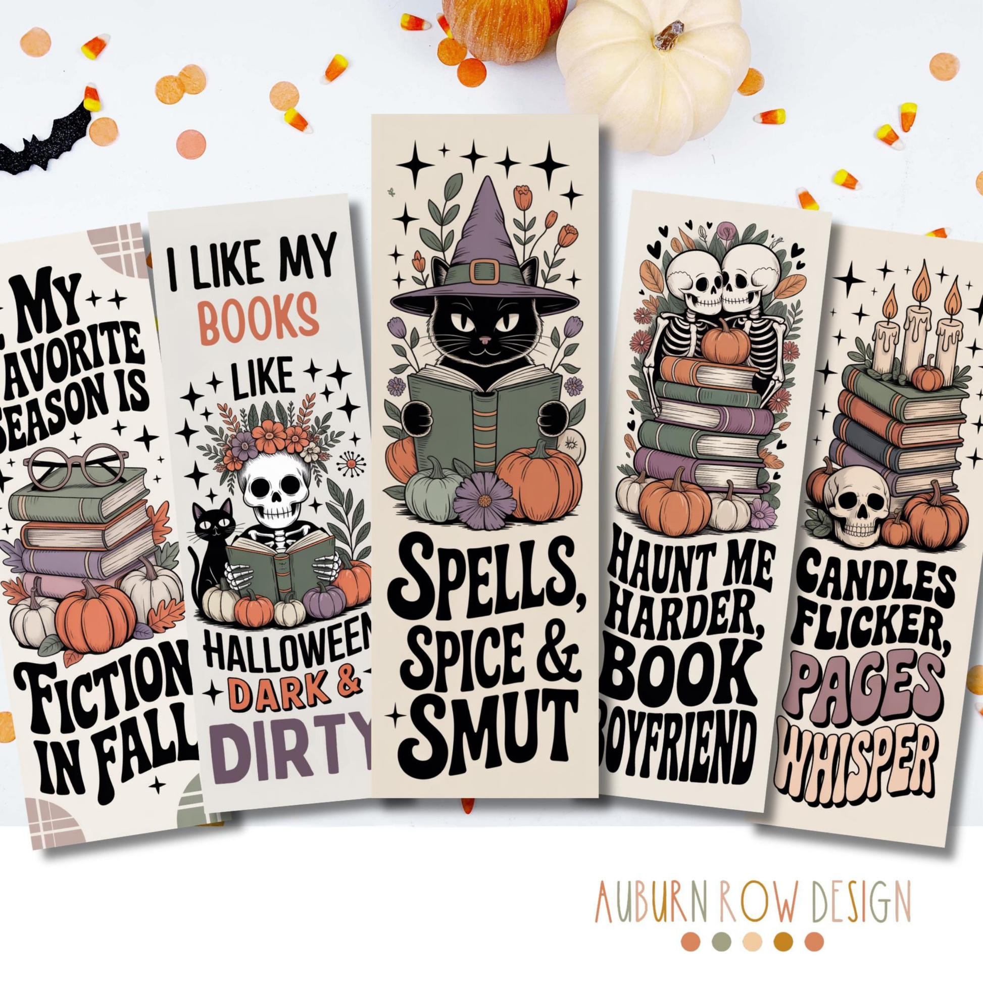 printable halloween bookmarks