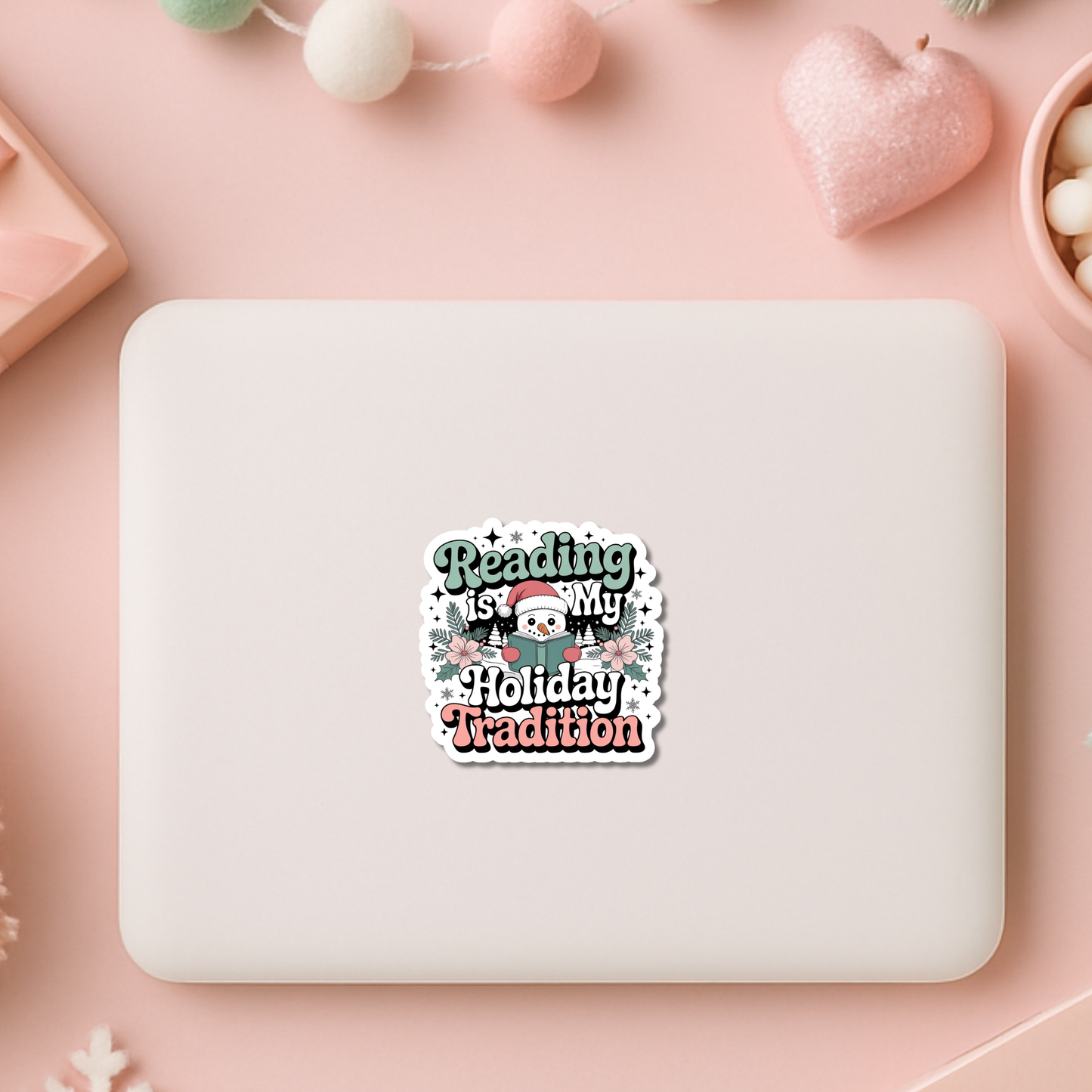 Christmas Bookish Stickers