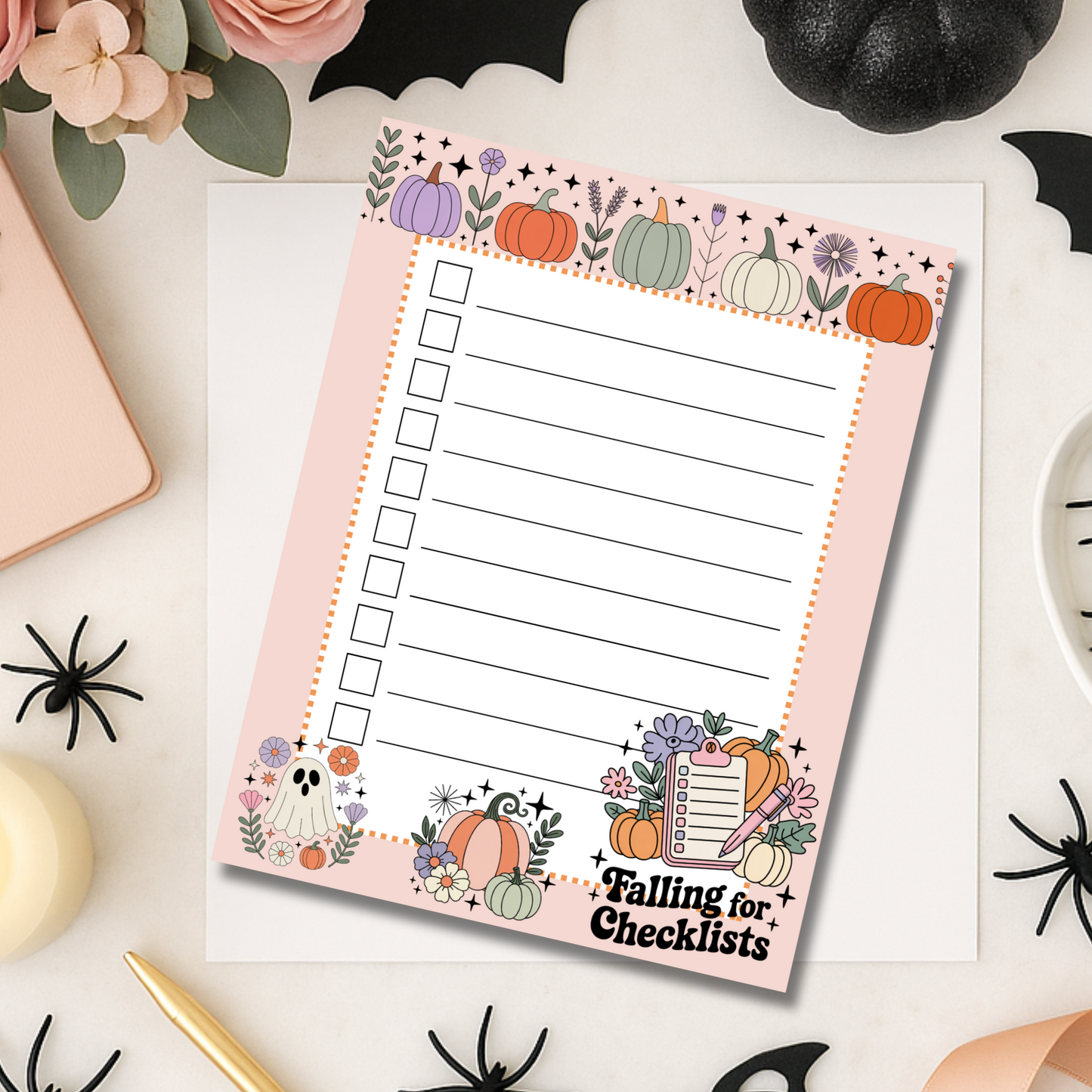 Halloween Notepad