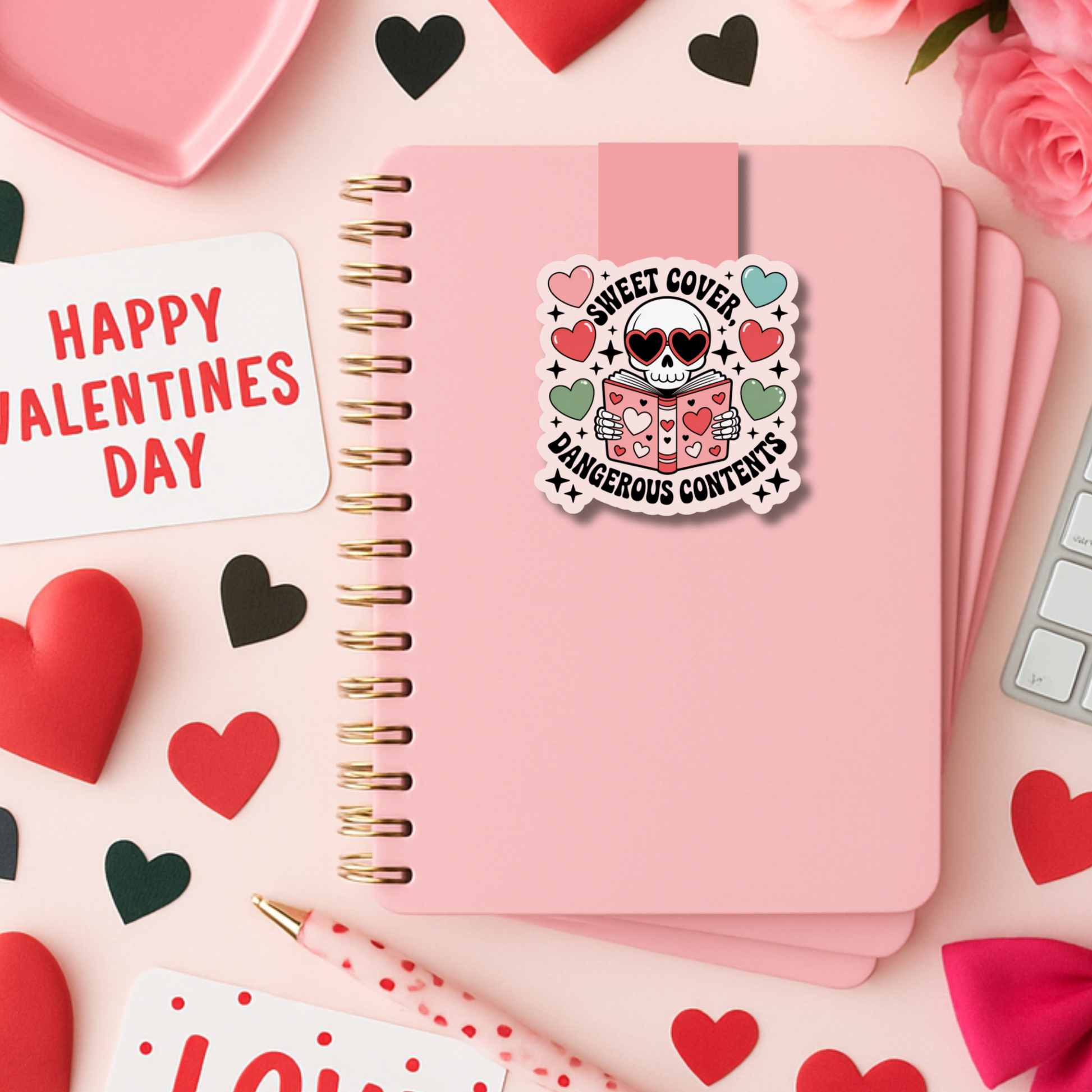 Valentines Day Bookmark