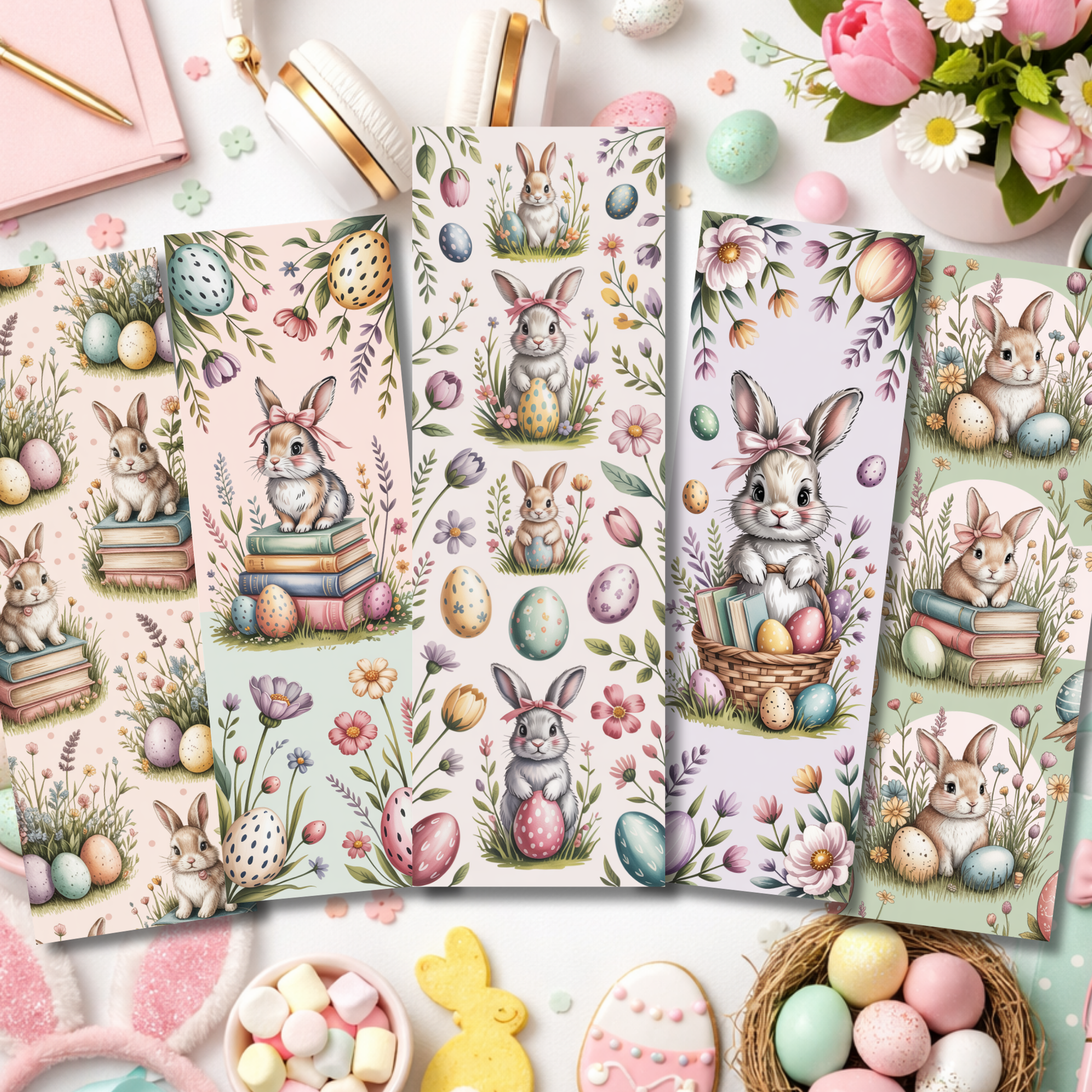 Vintage Easter Bookmarks
