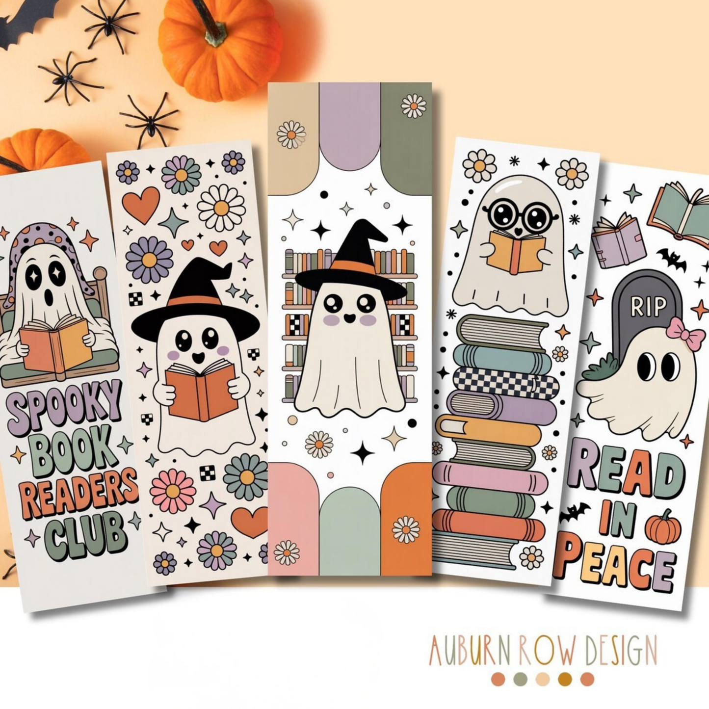 printable halloween bookmarks